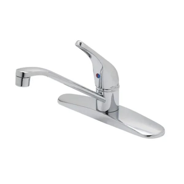 Mainline Collection Centurion Single Handle. Single Handle Kitchen Faucet – Chrome (with Professional Installation)
