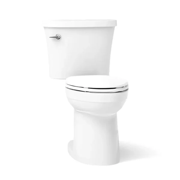 Kohler Kingston Complete Solution Toilet, Elongated Bowl, 1.28 GPF (with Professional Installation)
