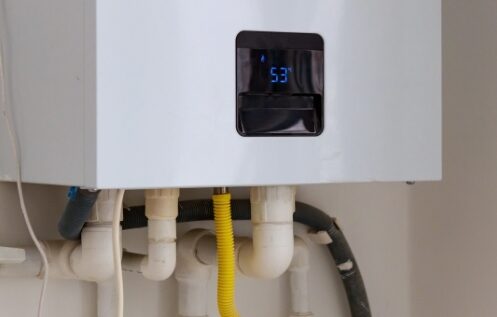 Tankless Water Heater Installed in Residential Home in Rockwall, TX
